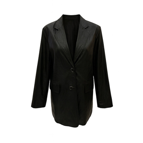 레코브 3컬러 인조가죽 테일러드 자켓 LC21DXJK007X