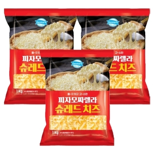 동원F&B 덴마크 피자모짜렐라 슈레드치즈 1kg