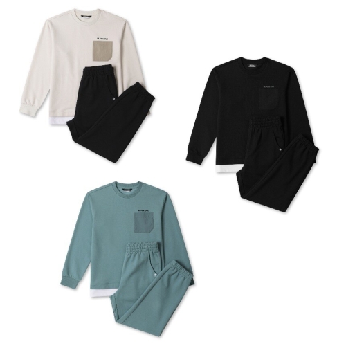 블랙야크키즈 S데니 니트 맨투맨 세트 (1BKSEFU902)