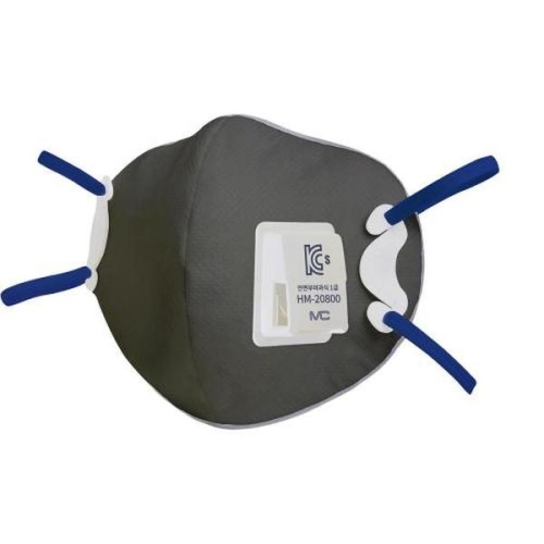 엠씨 안면부여과식 보형물 방진마스크 1급 HM-20800