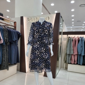 벨라디터치 샤링 쉬폰 원피스 V1B1OP22 _GN 구리