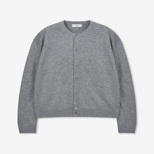 TNGT 남성 Cashmere Blended Knit Cardigan 그레이_TNSW6E100G2