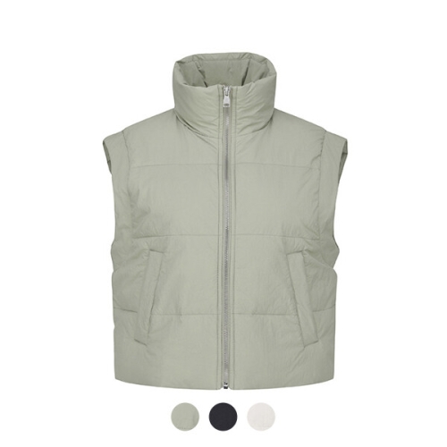 폴햄 여성 알래스카 크롭 패딩 베스트_PHE1VP2710