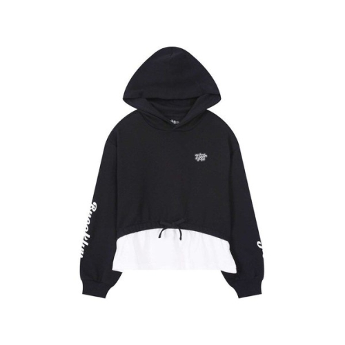 NBA키즈 BKN 여아 레이어드 후드티셔츠 K261TH600P-GR