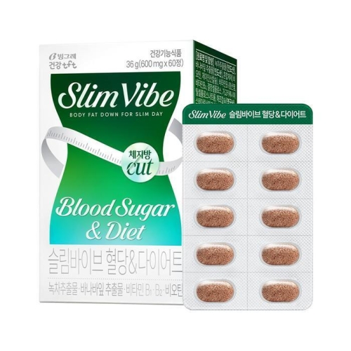 빙그레 슬림바이브 혈당 다이어트 60정