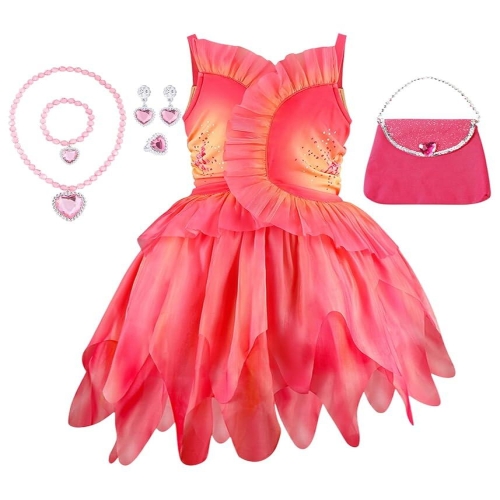 프린세스 GRIVOS 글린다 코스튬 용 사악한 드레스 러플 튤 투투 코스프레 의상 2962008