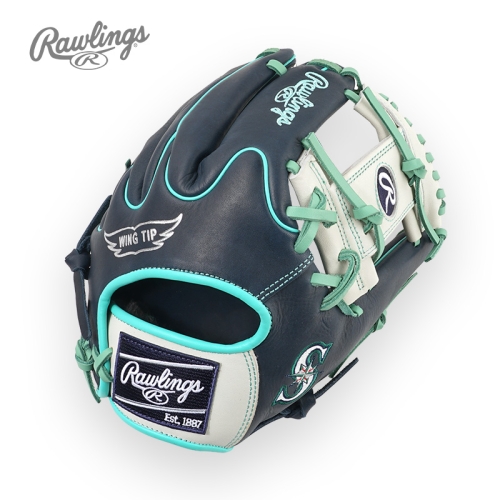 롤링스  게이머 XLE MLB 팀 로고 글러브 GHW5GMX205W-2-SEA