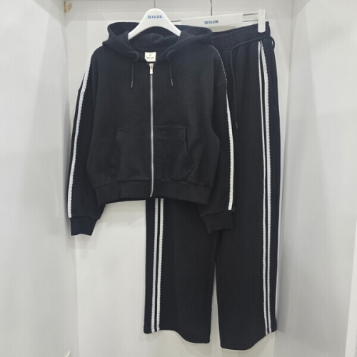 에꼴리에 레이스 트랙 후드집업 상,하세트 26OT751752 _US