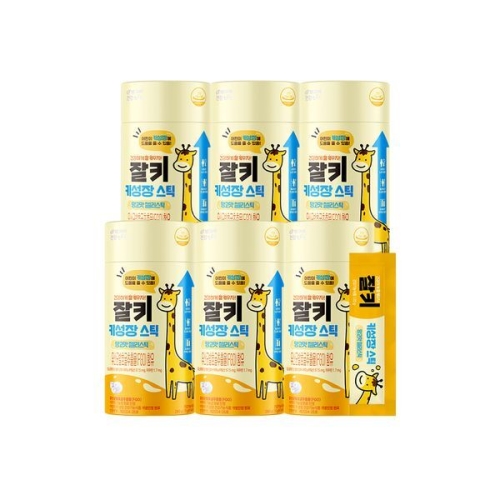 빙그레 잘키 키성장 스틱 망고맛 젤리스틱 14포