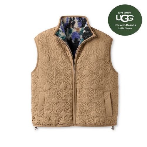 UGG MEN 리버시블 베스트 썬 스플래터 리버시블 베스트 1656130007