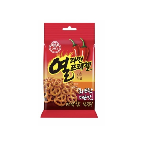 오뚜기  열라면 프레첼 50g