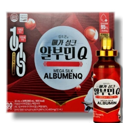 지니트레저 김오곤 메가 실크 알부민Q 32ml 30병