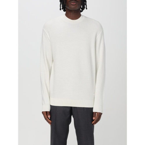 엠포리오아르마니 크루 넥 버진 울 스웨터 화이트계열 XXL 6D1MXN1MKCZ