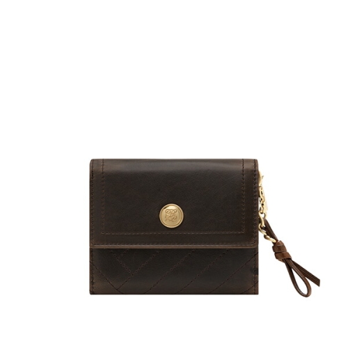 루이까또즈 여성 엘퀼팅 반지갑 ST3QT01BR