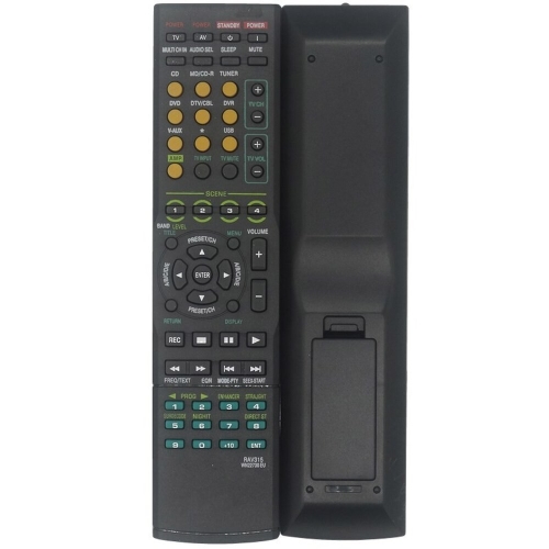 야마하 홈 오디오 AV 리시버 리모컨 교체 리모컨 RAV315 YHT380 WJ409300 HTR-6040 HTR-6050 RX-..