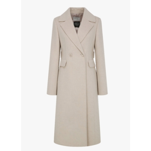 JJ지고트 여성 캐시미어 백 벨트 핸드메이드 코트 GRBA0CT341