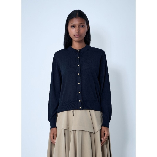 보테가베네타 면-비스코스 트윈셋 가디건 841817 V5M50 4121