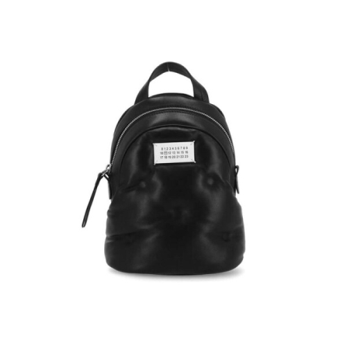 메종마르지엘라 명품 글램슬램 미니 체인 백팩 크로스백 블랙 S56WA0