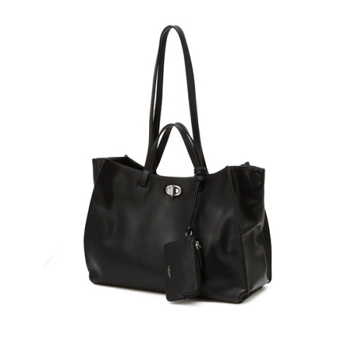 질스튜어트 가죽 오브 장식 L 쇼퍼_JABA6E105BK