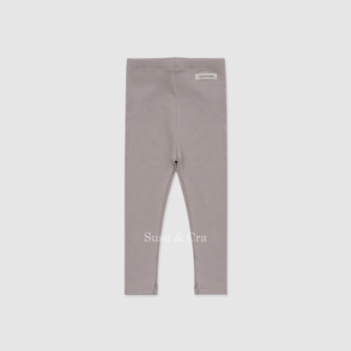 슈슈앤크라 mini 라이렌 골지 레깅스 바이올렛 025103DBC02VI