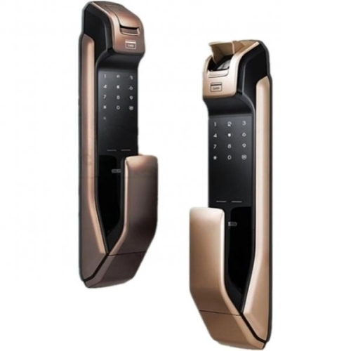 스마트 홈 도어 잠금 지문 디지털 날짜 암호 기계식 키가 있는 지능형 전자 2833370