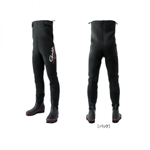 가마가츠  낚시 바지 GM5825 웨이더 4mm 블랙 25 B 카마카츠 일본 직구 프로 취미 바다 낚시 아웃
