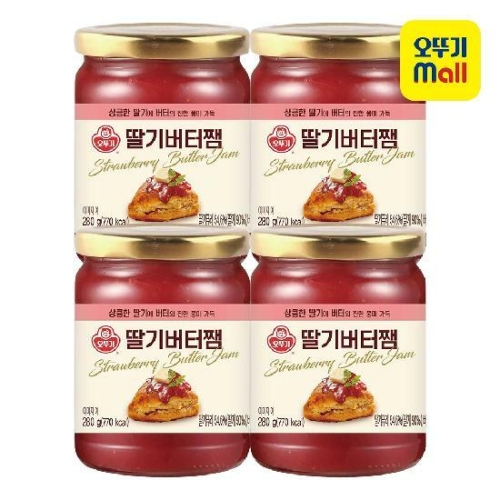 오뚜기 딸기버터잼 280g