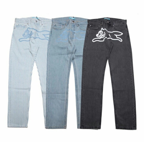 BBC 빌리어네어 보이즈클럽 스크림 러닝독 워싱 데님 팬츠 청바지 WASHED DENIM PANTS ICEJP241P001