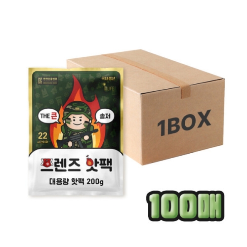 인라이프  더 큰 솔저 프렌즈 핫팩 200g