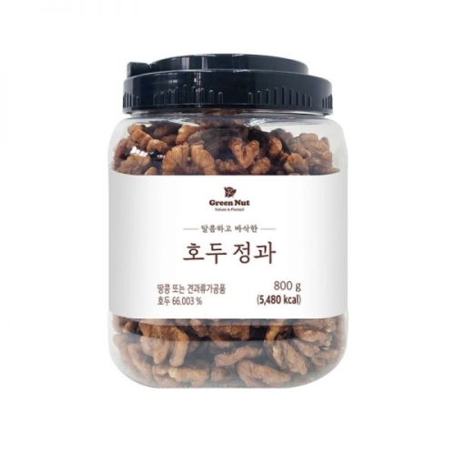 동우농산 그린너트 호두정과 800g