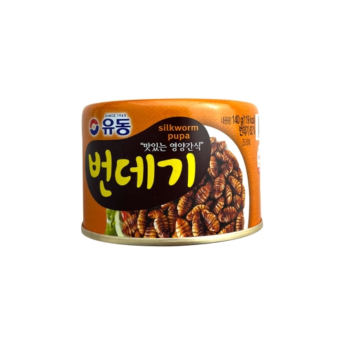 유성물산교역 유동 번데기 140g