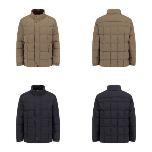 올젠 남성 패딩점퍼 덕다운 퀼팅 사각 2종 1택 S4D9F1G3