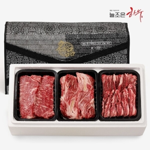 늘조은하누  1등급 한우 구이선물세트 1호 1kg