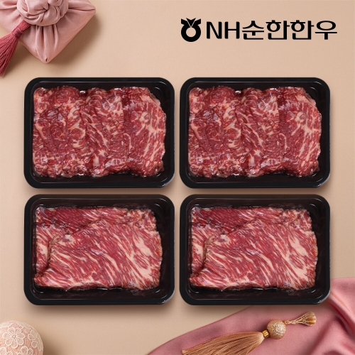NH순한한우  1++등급 한우 정육선물세트 1호 1.2kg