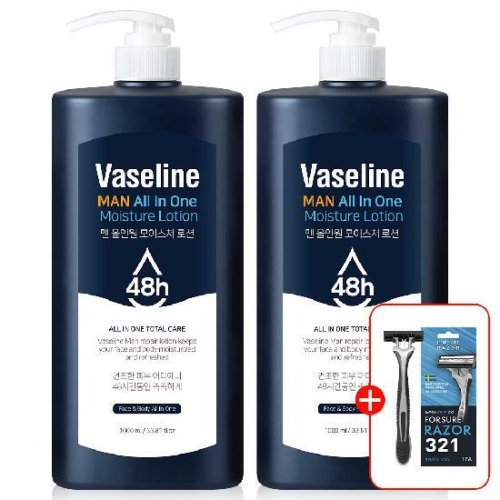 바세린 맨 올인원 남성 로션 1000ml