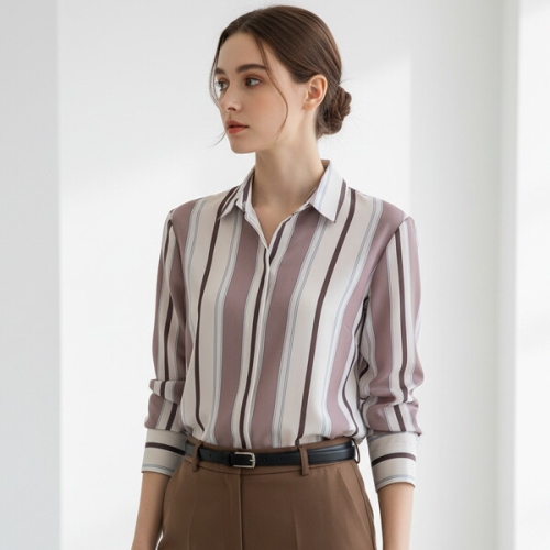 모아 리블리크 스트라이프 셔츠_RF1BL002