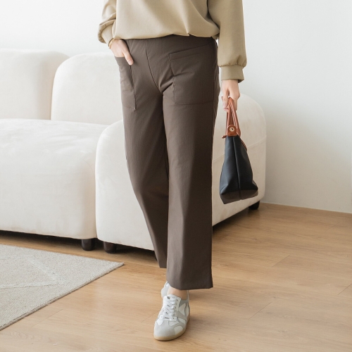 마담4060 엄마옷 빅포켓패딩와이드 데일리 여성바지팬츠 -RPN2601028