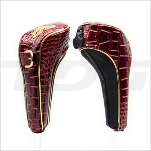 골프 클럽커버 우드헤드커버 악어무늬자석형