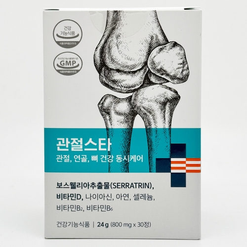 우리바이오 나우케어 관절스타 800mg 30정