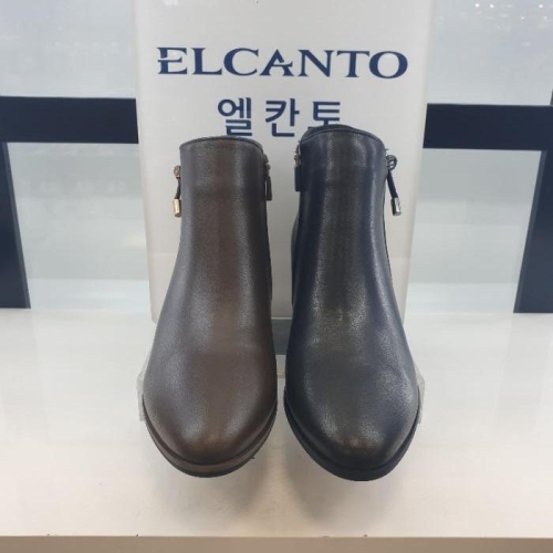 엘칸토 HC11 양가죽 여성 앵클부츠 B2H5U4V4TC