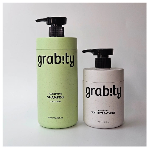그래비티 헤어리프팅 샴푸 엑스트라스트롱 475ml+워터 트리트먼트 270ml 2종세트