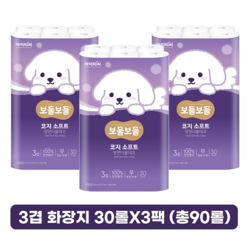 아이티씨 보들보들 코지 소프트 28m (30롤)