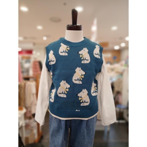 와글와글 토토헤로스세이브존01 니트베스트조끼DB12452140011