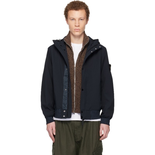 스톤아일랜드 재킷 네이비 4100118 라이트 소프트 쉘 R 재킷 261828M180021