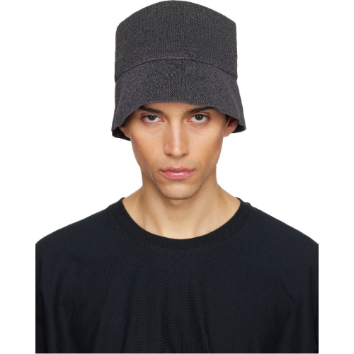 옴므 Homme Plisse Issey Miyake 버킷햇 그레이 와시 버킷햇 261729M140001
