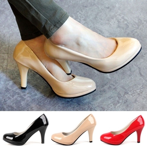 짝꿍닷컴 에나멜 여성구두 8.5cm-WFI3CCF