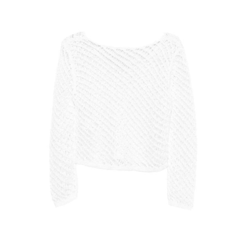 핀코 핑코 스웨터 106540 A36HZI6 Bianco silver