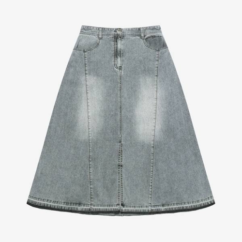 에이라인 데님 스커트 SSLSSKH23080 SSLSS23080