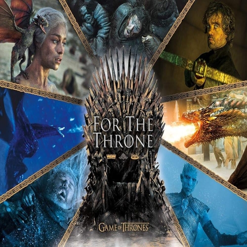 버팔로 Games 왕좌의 게임 왕좌를 위한 500피스 직소 퍼즐 206968