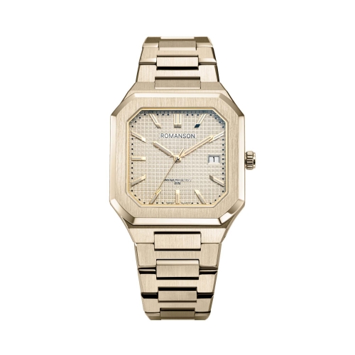 로만손 남성 오디에 옥타고논 스퀘어 골드 메탈_RWTMMM6BS001GOGO0